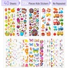 image:imageMr Pen 3D Stickers for Kids 40 Sheets 794 pcs  Puffy Stickers for Kids Stickers Assorted Stickers Sticker Packs Kids Sticker Sheets Puffy Stickers for Toddlers