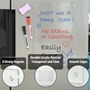 image:imageMr Pen Acrylic Magnetic Whiteboard for Fridge 15x11 Inches  Clear Dry Erase Menu Board for Refrigerator with 3 Markers Magnetic Planning Board for to Do List Shopping List