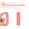 image:imageMr Pen Aesthetic Correction Tape 02 x 197 6 pcs Mocha Blush  Cute Correction Tape