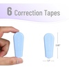 image:imageMr Pen Aesthetic Correction Tape 02 x 197 6 pcs Pastel Colors  Cute Correction TapePastel Barrel