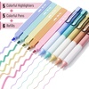 image:imageMr Pen Aesthetic Highlighter and Pen Set with Case 10 Pack  Bible Highlighters amp Cute Pens Refills With Colored amp Soft Tip No Bleed for Bible Study Journaling Planner Notes