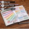 image:imageMr Pen Aesthetic Highlighters and Ballpoint Pens No Bleed 12 Pack  Assorted Colors Bible Highlighters and Pens No Bleed Fast Dry and No Smear for Bible Journaling Planner School Supplies