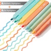 image:imageMr Pen Aesthetic Highlighters and Gel Highlighters 8 Pack  Pastel Color Bible Highlighter No Bleed No Bleed Highlighter for Bibles Fast Dry for Bible Journaling Planner