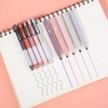 image:imageMr Pen Aesthetic Highlighters and Gel Pens 10 Pack  Assorted Colors Bible Highlighters No Bleed Fine Point 05mm Black Ink Gel Pens Fast Dry and No Smear for Bible Journaling