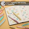 image:imageMr Pen Aesthetic Highlighters and Gel Pens 10 Pack  Morandi Colors Bible Highlighters No Bleed Morandi Ink Gel Pens Fast Dry and No Smear for Bible Journaling PlannerPastel