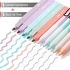 image:imageMr Pen Aesthetic Highlighters and Gel Pens 10 Pack  Morandi Colors Bible Highlighters No Bleed Morandi Ink Gel Pens Fast Dry and No Smear for Bible Journaling PlannerMorandi