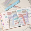 image:imageMr Pen Aesthetic Highlighters and Gel Pens 10 Pack  Pastel Colors Bible Highlighters No Bleed Black Ink Gel Pens Fast Dry and No Smear for Bible Journaling Planner