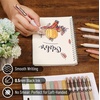 image:imageMr Pen Aesthetic Highlighters and Gel Pens 12 Pack  Assorted Colors Bible Highlighters No Bleed Assorted Ink Gel Pens Fast Dry and No Smear for Bible Journaling PlannerEarthy