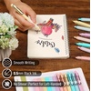 image:imageMr Pen Aesthetic Highlighters and Gel Pens 12 Pack  Assorted Colors Bible Highlighters No Bleed Assorted Ink Gel Pens Fast Dry and No Smear for Bible Journaling PlannerPastel