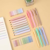 image:imageMr Pen Aesthetic Highlighters and Gel Pens 16 Pack  200 Sheets Transparent Sticky Tabs Fine Point 07mmPastel