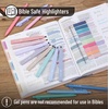 image:imageMr Pen Aesthetic Highlighters and Gel Pens 16 Pack  200 Sheets Transparent Sticky Tabs Fine Point 07mmVibrant