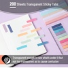 image:imageMr Pen Aesthetic Highlighters and Gel Pens 16 Pack  200 Sheets Transparent Sticky Tabs Fine Point 07mmVibrant