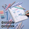 image:imageMr Pen Aesthetic Highlighters and Gel Pens 16 Pack  200 Sheets Transparent Sticky Tabs Fine Point 07mmVibrant