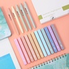 image:imageMr Pen Aesthetic Highlighters and Gel Pens 17 Pack  Pastel Colors Bible Highlighters No Bleed Fine Point 07mm Black Ink Gel Pens Fast Dry and No Smear for Bible Journaling