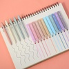 image:imageMr Pen Aesthetic Highlighters and Gel Pens 17 Pack  Pastel Colors Bible Highlighters No Bleed Fine Point 07mm Black Ink Gel Pens Fast Dry and No Smear for Bible Journaling