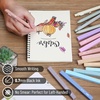 image:imageMr Pen Aesthetic Highlighters and Gel Pens 17 Pack  Pastel Colors Bible Highlighters No Bleed Fine Point 07mm Black Ink Gel Pens Fast Dry and No Smear for Bible Journaling