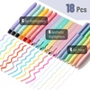 image:imageMr Pen Aesthetic Highlighters and Gel Pens 18 Pack  Pastel Colors Bible Highlighters No Bleed Colored Ink Gel Pens Fast Dry and No Smear for Bible Journaling PlannerPastel and Vibrant