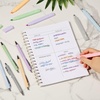 image:imageMr Pen Aesthetic Highlighters and Pens No Bleed 12 Pack  BibleSafe Highlighters with Black Ink Pens FastDrying Smooth Writing for Journaling NoteTaking Planning amp Studying