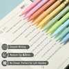 image:imageMr Pen Aesthetic Pens 10 Pack Black Ink Fast Dry  No Smear Bible Pens No Bleed Through 07mm Fine Point Pen