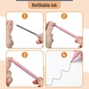 image:imageMr Pen Aesthetic Pens 10 Pack Black Ink Fast Dry  No Smear Bible Pens No Bleed Through 07mm Fine Point Pen