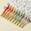 image:imageMr Pen Aesthetic Pens 10 Pack Blue Ink Fast Dry  No Smear Bible Pens No Bleed Through 07mm Fine Point Pen