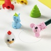 image:imageMr Pen Animal Pencil Top Eraser 22 Pack 11 Assorted Styles  Cute Animal Designs LatexFree NoSmudge Cap Pencil Erasers for Kids Teachers Studying Supplies22 Pack
