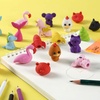 image:imageMr Pen Animal Pencil Top Eraser 22 Pack 11 Assorted Styles  Cute Animal Designs LatexFree NoSmudge Cap Pencil Erasers for Kids Teachers Studying Supplies22 Pack