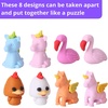 image:imageMr Pen Animal Pencil Top Eraser 22 Pack 11 Assorted Styles  Cute Animal Designs LatexFree NoSmudge Cap Pencil Erasers for Kids Teachers Studying Supplies22 Pack