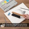 image:imageMr Pen Art Eraser Set 7 pcs Pencil Eraser Artist Eraser Art Erasers  Eraser Pencils for Artists Drawing Erasers for Artists Kneaded Erasers for Artists Drafting Brush Eraser Shield