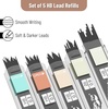 image:imageMr Pen Art Mechanical Pencil Set 5 Sizes 03 05 07 09 20mm  5 HB Lead Refills amp 10 Eraser Refills Precision Drawing Pencils for Sketching Writing amp ArtworkPastel 2
