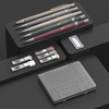 image:imageMr Pen Art Mechanical Pencil Set 5 Sizes 03 05 07 09 20mm  5 HB Lead Refills amp 10 Eraser Refills Precision Drawing Pencils for Sketching Writing amp ArtworkVintage