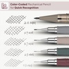 image:imageMr Pen Art Mechanical Pencil Set 5 Sizes 03 05 07 09 20mm  5 HB Lead Refills amp 10 Eraser Refills Precision Drawing Pencils for Sketching Writing amp ArtworkVintage