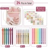 image:imageMr Pen Bible Cover Case for Women Large Bag with Durable Handle  24pcs Bible Journaling Kit amp Study Supplies with No Bleed Highlighters and Pens Christian Gift for WomenBoho
