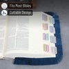 image:imageMr Pen Bible Fringe Trim 264 x 1  Champagne Color Fringe Trim for Bible Accessories WomenNaby Blue