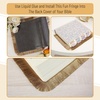 image:imageMr Pen Bible Fringe Trim 264 x 1  Champagne Color Fringe Trim for Bible Accessories WomenWarm Brown