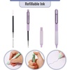 image:imageMr Pen Bible Highlighters and Pens 16 Pack Bible Journaling Kit  8 Colors Gel Highlighters No Bleed and 8 Black Ink Gel Pens Fast Dry and No Smear for Journaling Planner School Supplies