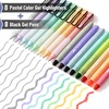 image:imageMr Pen Bible Highlighters and Pens 16 Pack Bible Journaling Kit  8 Colors Gel Highlighters No Bleed and 8 Black Ink Gel Pens Fast Dry and No Smear for Journaling Planner School Supplies