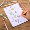 image:imageMr Pen Bible Highlighters and Pens 16 Pack Bible Journaling Kit  8 Colors Gel Highlighters No Bleed and 8 Black Ink Gel Pens Fast Dry and No Smear for Journaling Planner School Supplies