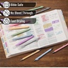 image:imageMr Pen Bible Highlighters and Pens No Bleed 12 Pack  Colorful Ink Pens for Highlighting Bullet Journaling NoteTaking Summarizing Bible Study Planning School and Office UsePastel