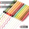 image:imageMr Pen Bible Highlighters and Pens No Bleed with Case 19 Pack  Colorful Ink Pens with 6x Refills for Highlighting Bullet Journaling NoteTaking Summarizing Bible Study Planning