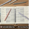 image:imageMr Pen Bible Journaling Pens 6 Pack Black Ink  Retractable Gel Pens 05 mm Soft Pastel Barrels with Silver Cross Clip Smooth Writing for Bible Study JournalingMorandi Barrels