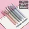 image:imageMr Pen Bible Journaling Pens 6 Pack Black Ink  Retractable Gel Pens 05 mm Soft Pastel Barrels with Silver Cross Clip Smooth Writing for Bible Study JournalingMorandi Barrels