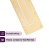 image:imageMr Pen Brass Bookmark Ruler 6 Imperial amp Metric