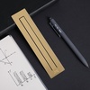 image:imageMr Pen Brass Bookmark Ruler 6 Imperial amp Metric