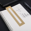 image:imageMr Pen Brass Bookmark Ruler 6 Imperial amp Metric