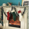 image:imageMr Pen Cable Knit Christmas Stockings 18 Inch 6 Pack  Premium Acrylic Yarn Cozy Holiday Stockings for Mantel Dcor Fireplace Hanging amp Christmas Gift StuffersGreen  Red  Cream