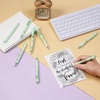 image:imageMr Pen Cartoon Retractable Gel Pens 6 Pack Black Ink Fine Point 05 mm  Fast Dry Smooth Writing Cute Animal Gel Ink Pens for Drawing Writing and School Supplies for Girls Frog Accessories