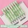 image:imageMr Pen Cartoon Retractable Gel Pens 6 Pack Black Ink Fine Point 05 mm  Fast Dry Smooth Writing Cute Animal Gel Ink Pens for Drawing Writing and School Supplies for Girls Frog Accessories