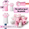 image:imageMr Pen Cat Paw Top Eraser 12 Pack Cute Erasers for Kids  Pencil Erasers Toppers Fun Eraser