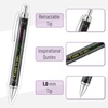 image:imageMr Pen Christian Pen Set 10 Pack Faith Blossoms Black Ink  Bible Verse Pens Ballpoint PensBlack Background  Black Ink